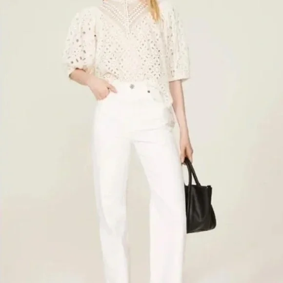 All Saints TILA top white size 12, New with tags - Picture 6 of 6